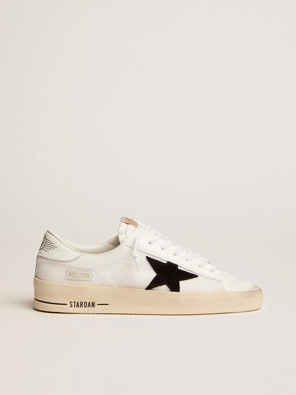 Stardan Homme Blanc Noir Cuir